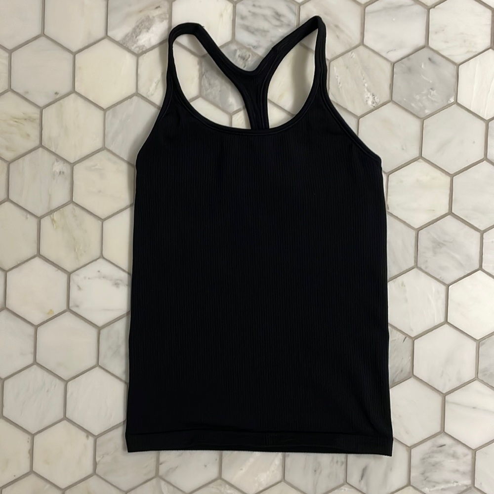 Athleta Ribbed Racerback Tank